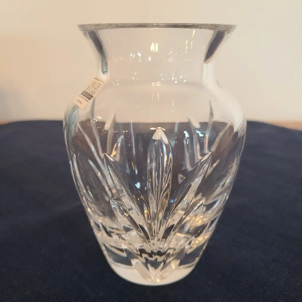 Miller Rogaska Crystal Covington Urn Vase 5